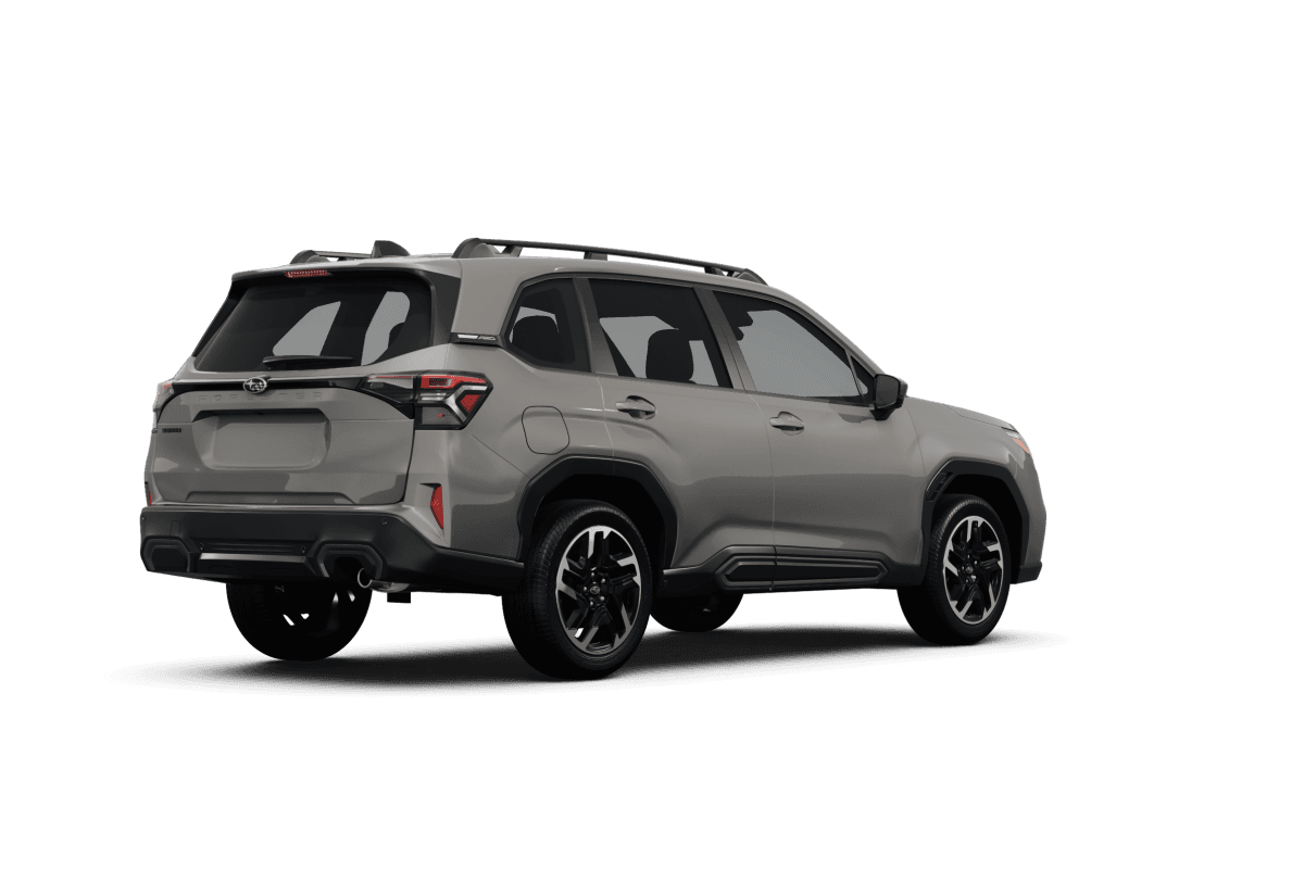 Subaru Forester  - Back view Subaru Forester  - Back view